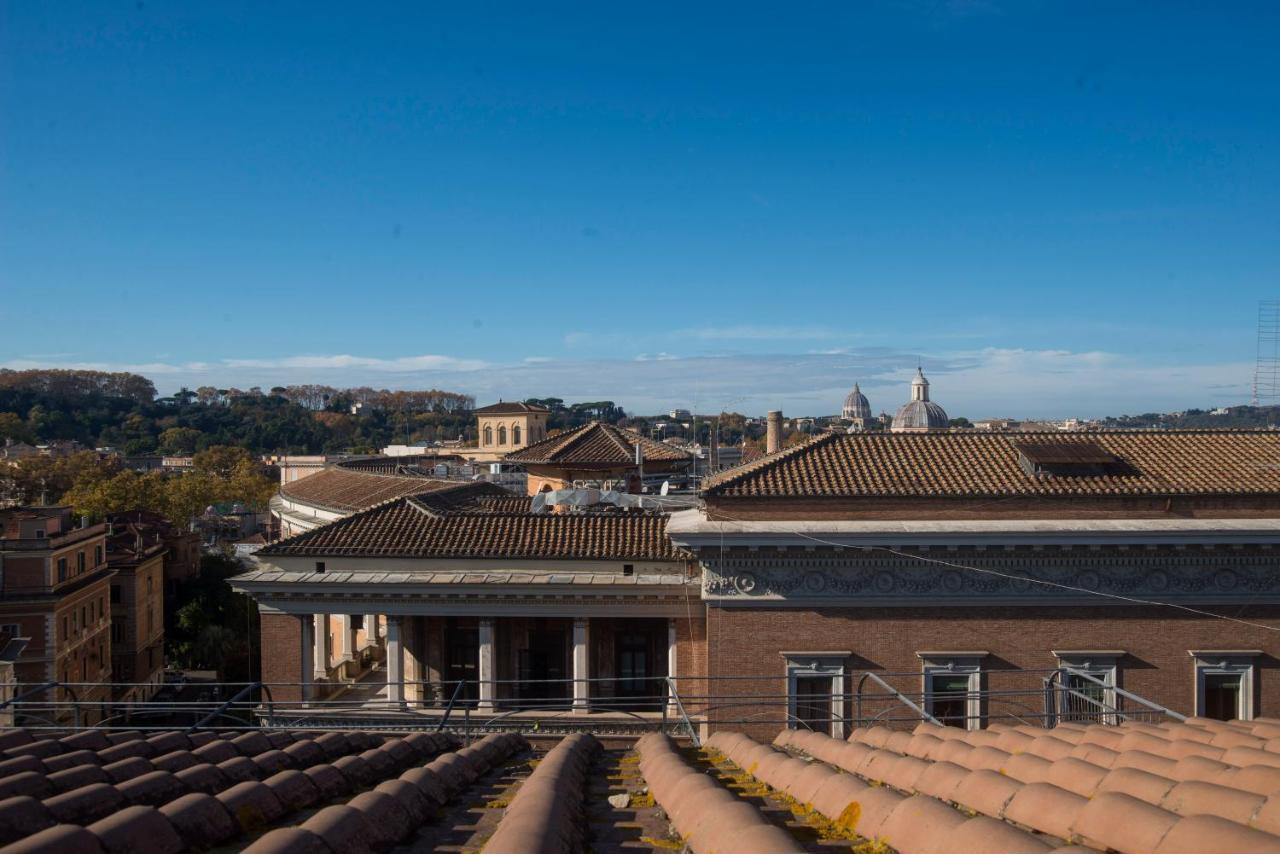 Apartmán Dimora San Bartolomeo - Design, Panoramic View & Culture Řím Exteriér fotografie